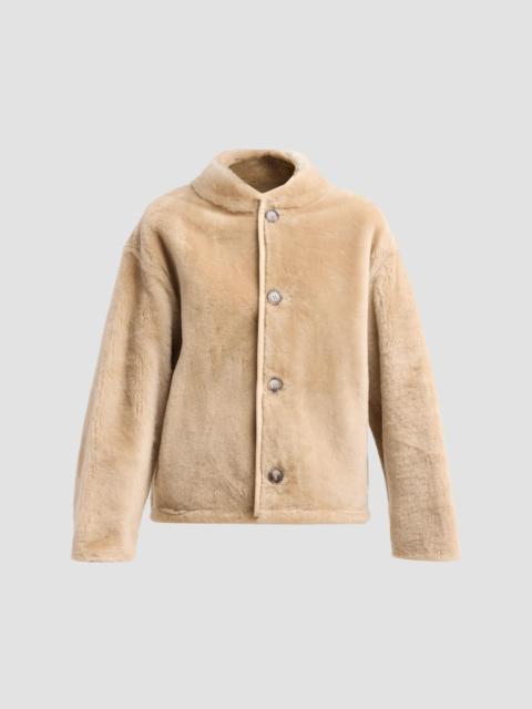 Yves Salomon Women's Veste Reversible Jacket - Pampas