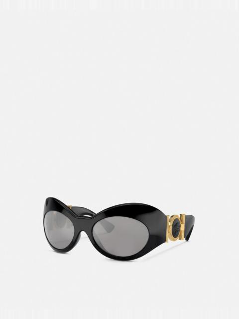 Oval Shield Sunglasses