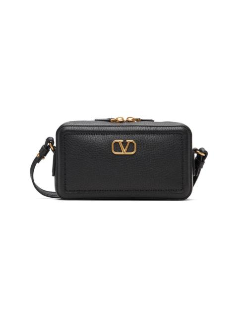 Valentino Black Mini Alltime Camera Case Bag