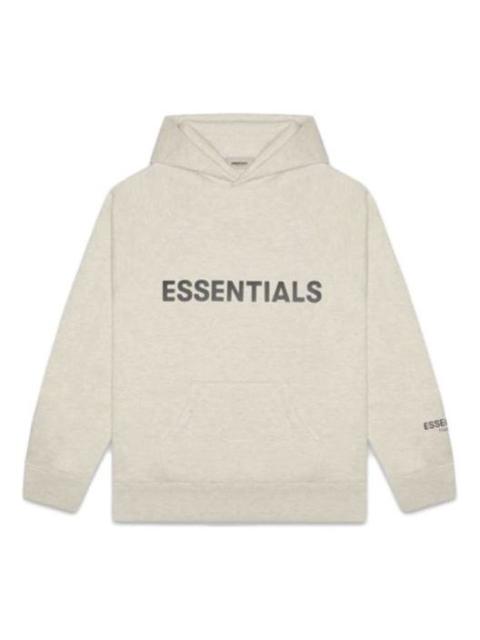 Fear of God Essentials FW20 Pullover Hoodie 'Heather Oatmeal' FOG-FW20-234