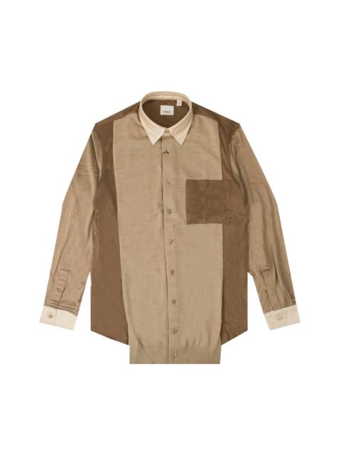 Burberry Burberry Collared Shirt 'Tan/Brown'