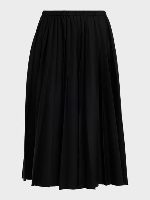 6397 Pull-On Pleated Skirt