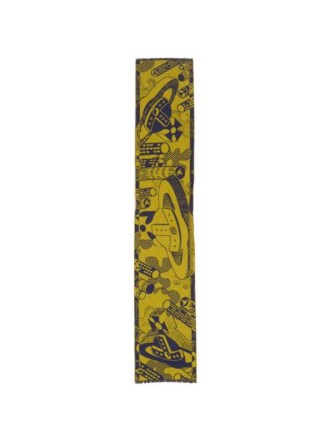 Vivienne Westwood Orb City scarf