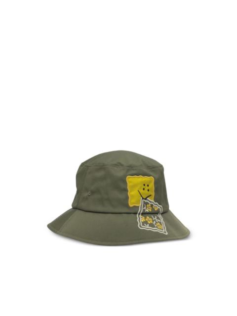Kapital flower-embroidered hat