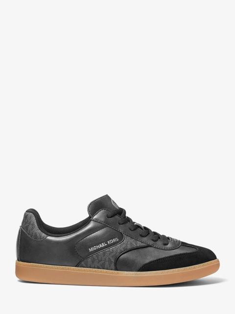 MICHAEL KORS Benny Mixed-Media Sneaker