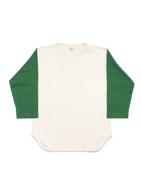 Warehouse & Co. Warehouse & Co Lot. 4800 Baseball Tee Cream/ Green