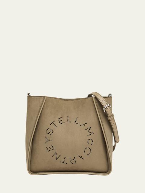 Stella McCartney Alter Suede Piped Crossbody Bag