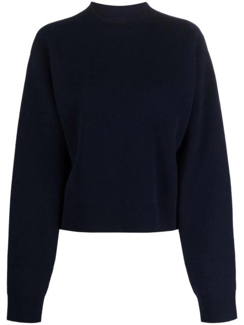 drop-shoulder long-sleeve jumper