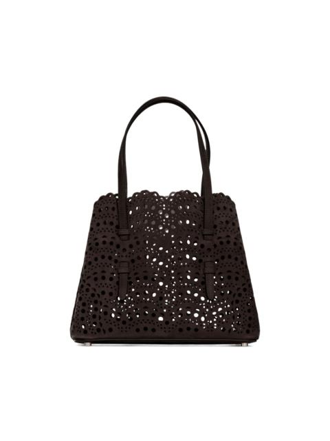 Alaïa 25 Mina Vienne laser-cut leather tote bag