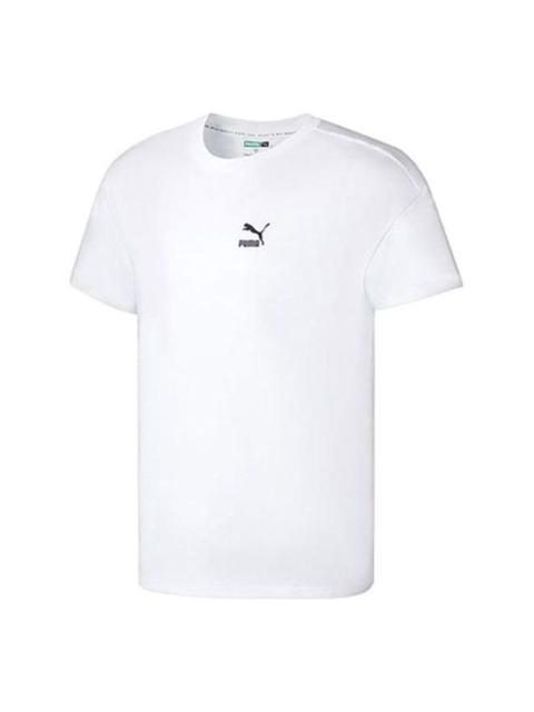 PUMA Classic Logo T-Shirt 'White' 673654-02