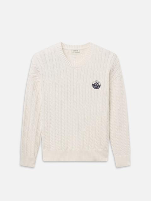 FRAME Cable Sweater