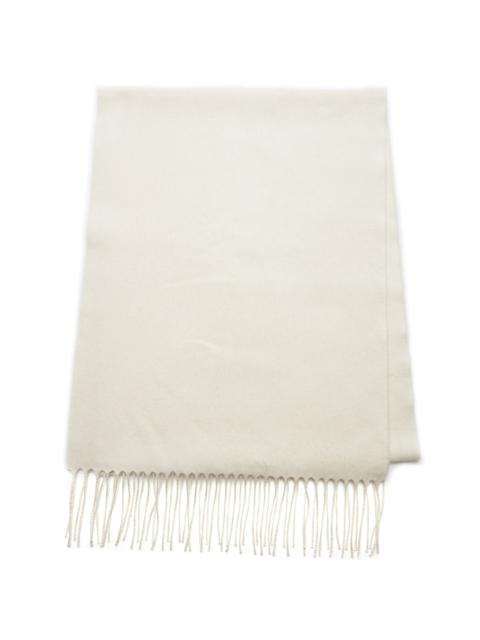 Blaine Scarf in Ivory Cashmere Silk