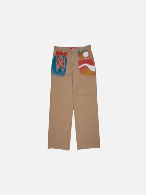 The Elder Statesman SILVANO AIRBRUSH TRUST PANT