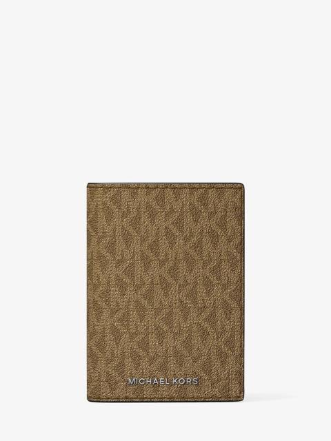 MICHAEL KORS Hudson Signature Logo Folio Card Case