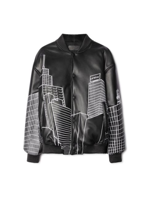 Off-White Skyline Leather Over Varsity