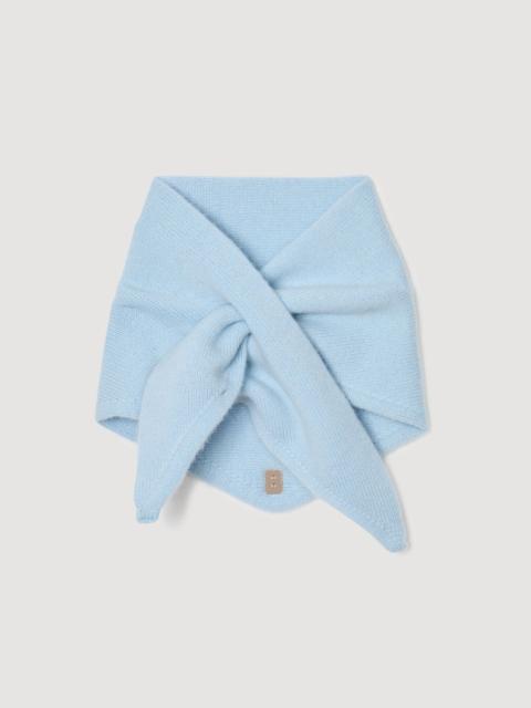 Sandro WOOL AND CASHMERE SCARF