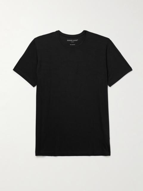 Derek Rose Basel Stretch Micro Modal-Jersey T-Shirt