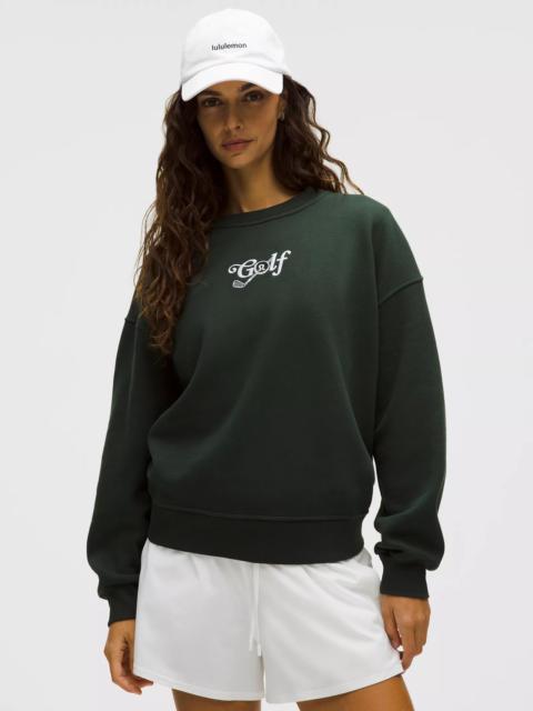 lululemon Perfectly Oversized Crew *Golf