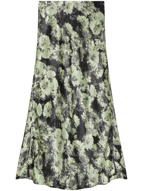 TORY BURCH printed maxi skirt