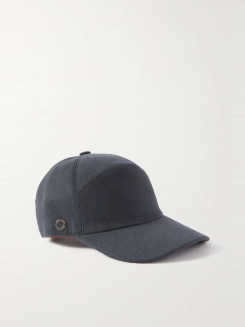 Cashmere baseball cap