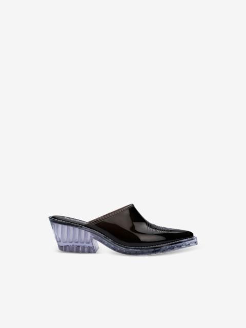 Melissa pointed-toe texas mules