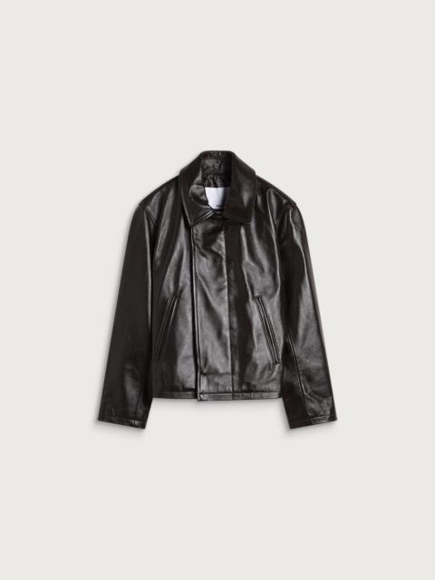 sage NATION Sage Nation Fold Leather Blouson
