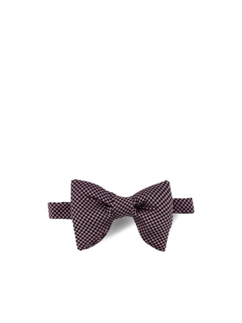 TOM FORD geometric-pattern bow tie