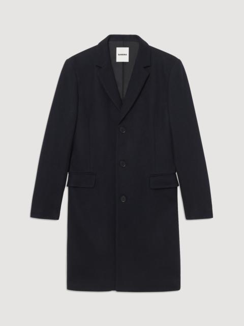 Sandro WOOL AND CASHMERE COAT