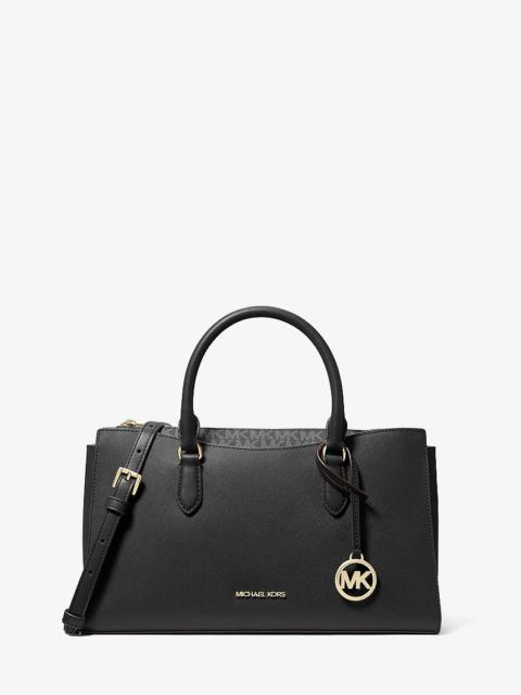 MICHAEL KORS Arden Medium Top-Zip Satchel