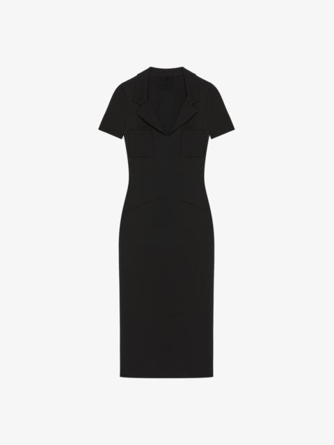 Givenchy DRESS IN PUNTO MILANO WITH 4G DETAIL