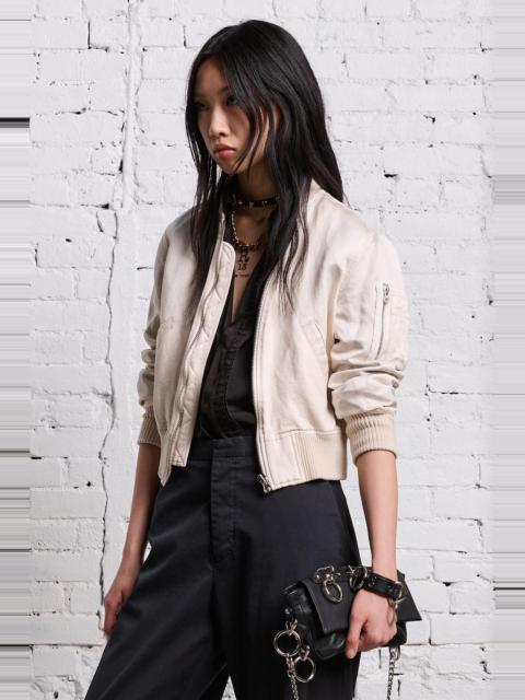 R13 SHRUNKEN FLIGHT BOMBER - OYSTER