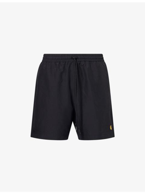Carhartt WIP Chase Logo-Embroidered Swimming Trunks