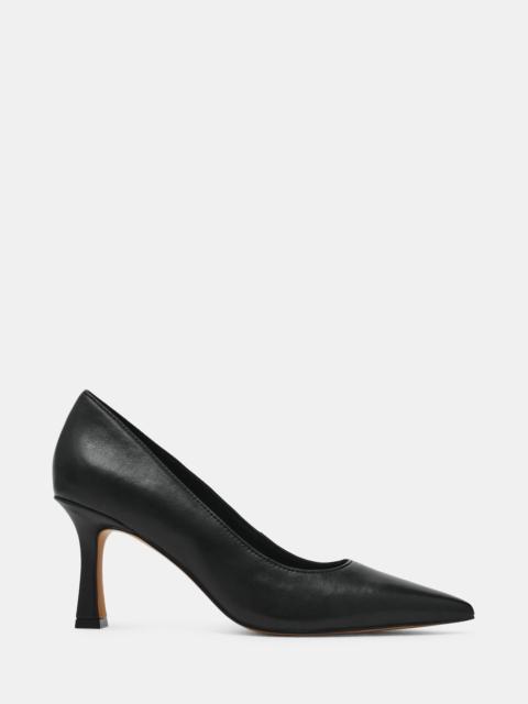STEVE MADDEN DELLA BLACK LEATHER