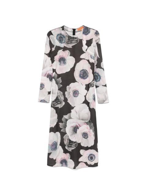 STINE GOYA crew-neck long-sleeve midi dress