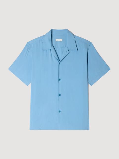 Sandro LOOSE-FIT SHARK COLLAR SHIRT