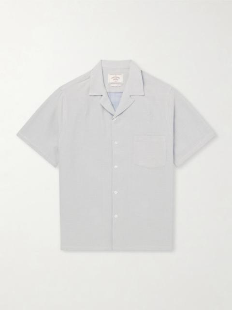 Portuguese Flannel Jones Camp-Collar Cotton Shirt