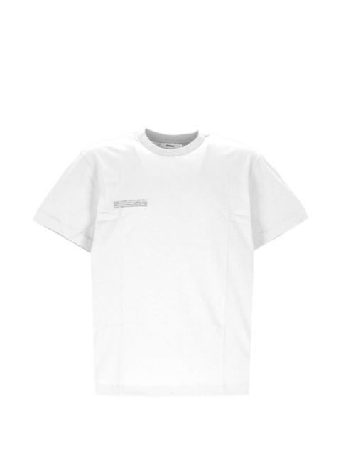 PANGAIA 365 crew-neck text-print T-shirt