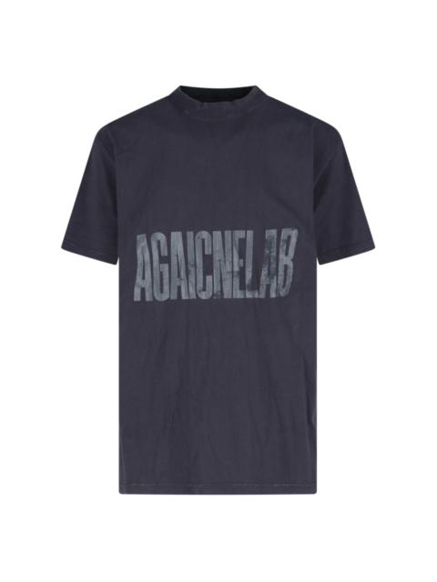 "AGAICNELAB" LOGO T-SHIRT