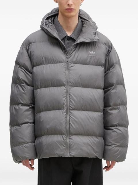 adidas hooded-neck padded jacket