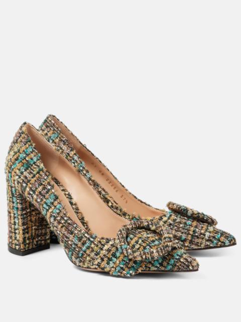 Gianvito Rossi 85 tweed pumps