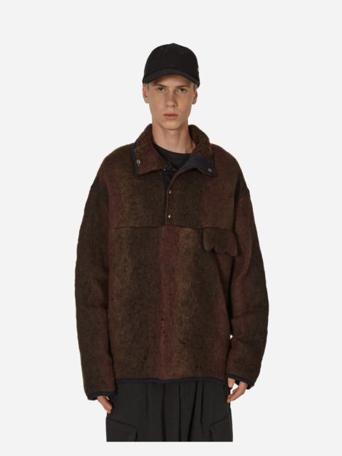 vitelli Doomboh Button-Up Pullover Brown