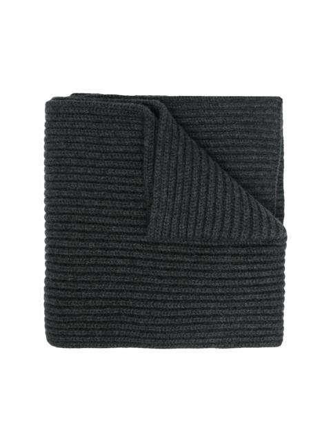 Dolce & Gabbana thick ribbed knit scarf