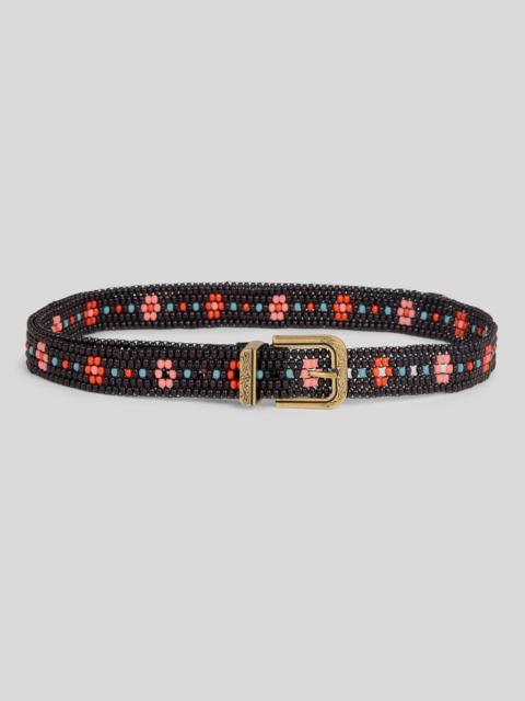 Etro BELT WITH BEADS AND FLORAL MOTIF