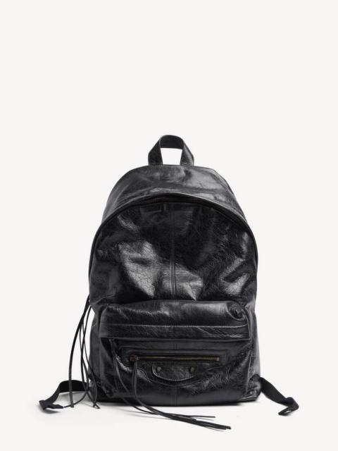 BALENCIAGA Men's Le City Backpack in Black