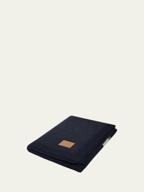 Loewe x Louis Wain Futurist Cats Wool Blanket, 55" x 80"