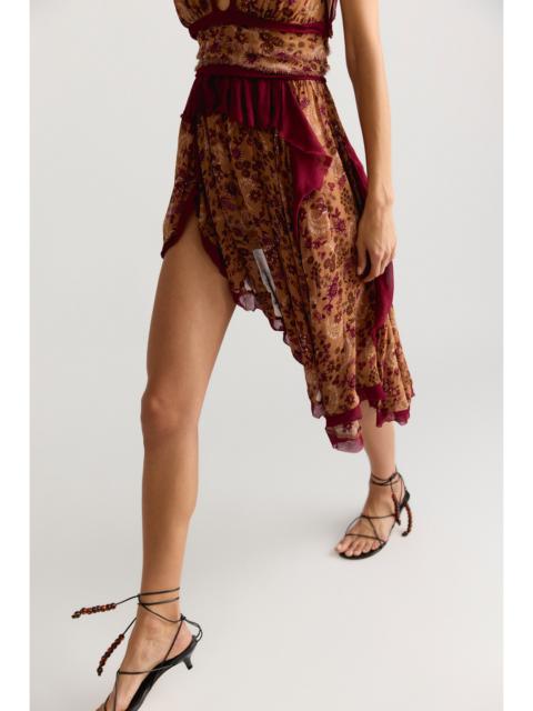 FREE PEOPLE Worn N’ Wild Printed Tunic