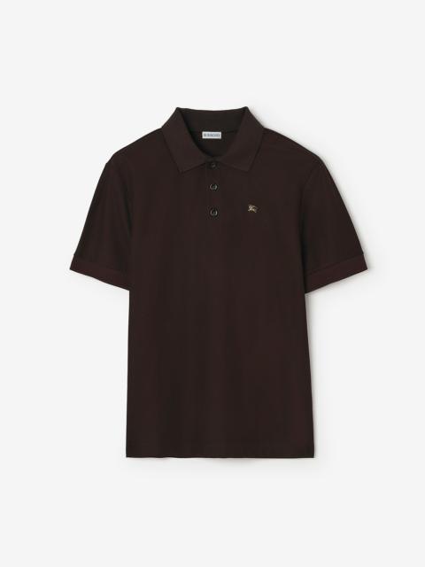 Burberry Metal Knight Cotton Polo Shirt