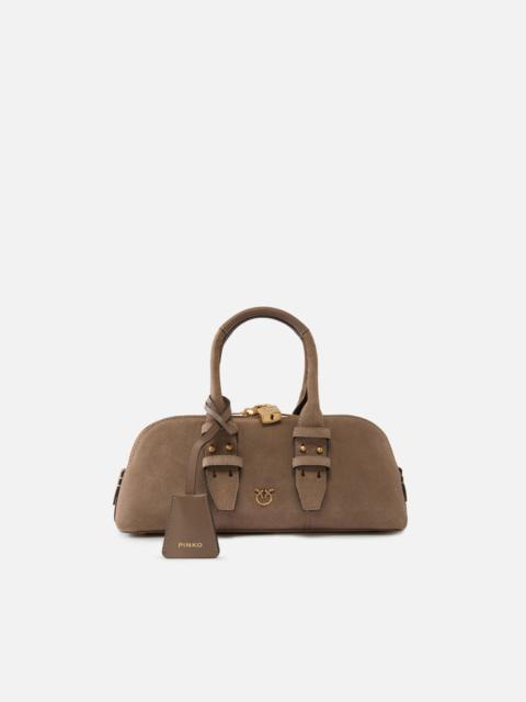 PINKO SMALL ESCAPE BAG IN LEATHER
