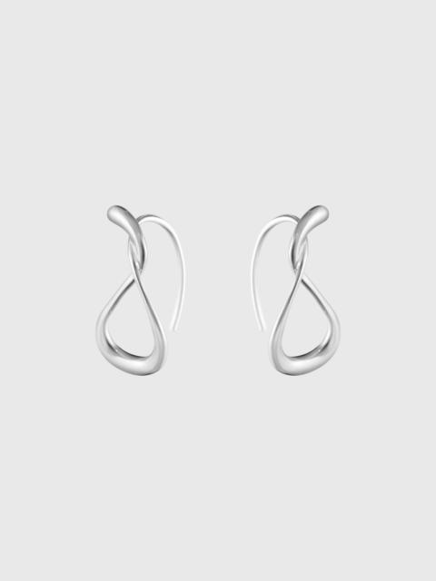 THE FOLD Sterling Silver Mercy Earhoop Earrings