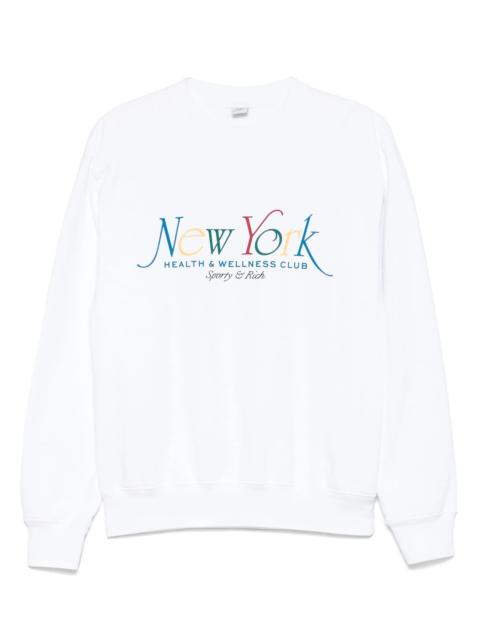 Sporty & Rich Cotton Sweatshirt